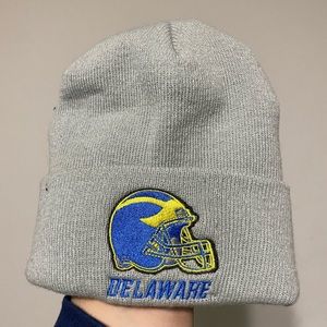 Adidas Light Grey Delaware Football Knit Hat / Beanie